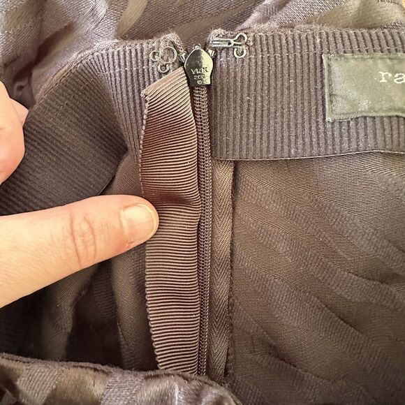 Rag & Bone Simone Pants Zebra Print Jacquard Black Size 4 - Picture 10 of 11